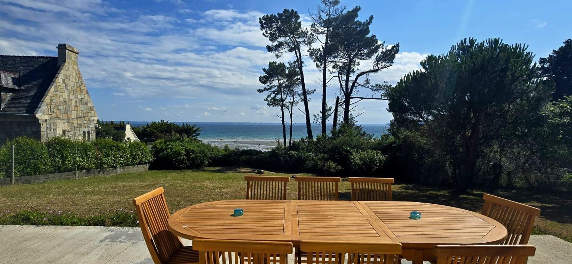 Maison Vue Mer Crozon - Jacuzzi - Sauna 外观 照片